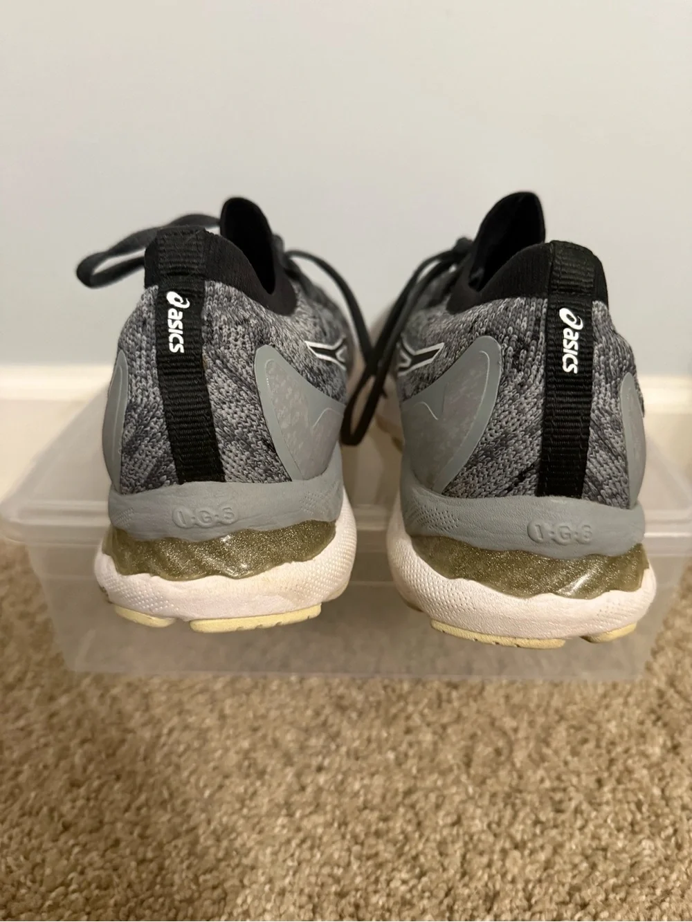 Asics breathable knit
